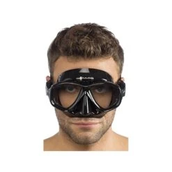 ACTION Masque Silicone Noir - Cressi -Bagages - Autres Sacs Magasin action masque silicone noir cressi 3