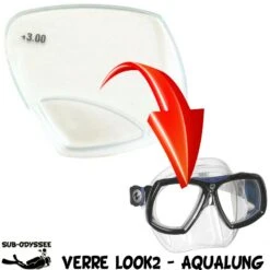 Verre Correcteur LOOK 2 & LOOK 2 Mid Positif (+1.5 à +3.0) - Aqualung