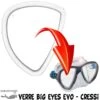 Verre Correcteur BIG EYES EVO Négatif (-1.0 à -6.0) - Cressi