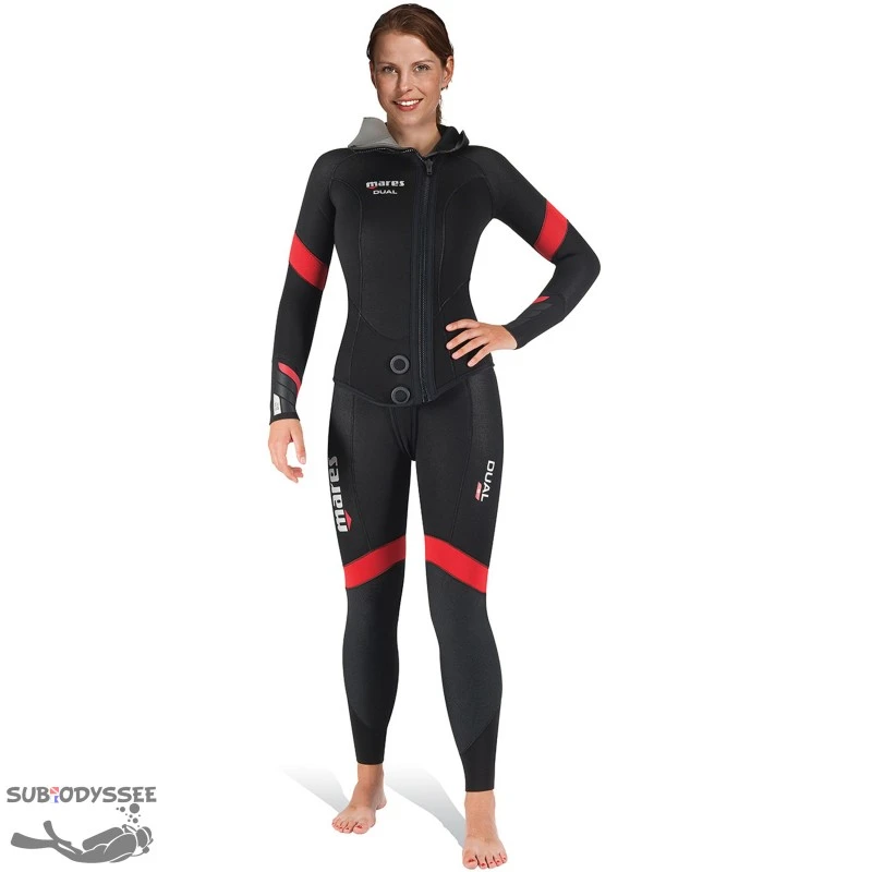 DUAL 5-4-3 Mm She Dives Combinaison Femme - Mares 2 DUAL 5-4-3 Mm She Dives Combinaison Femme - Mares – Image 2
