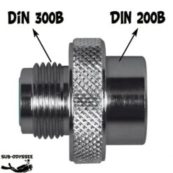 Adaptateur DIN 300 Mâle / DIN 200 Femelle - ESM