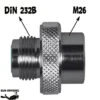 Adaptateur DIN 232 Bars Male (G 5/8") / M26 Femelle
