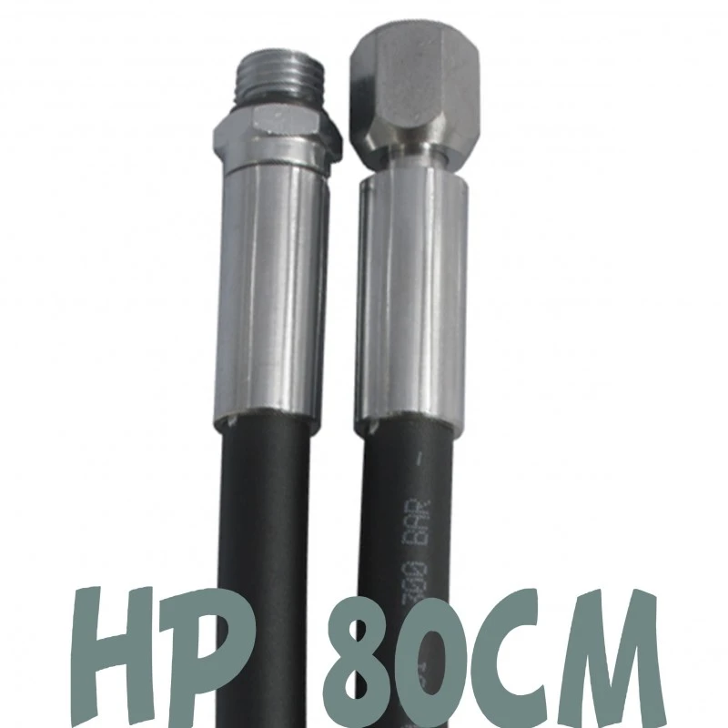 Flexible Haute Pression (HP) 80cm Pour Manomètre 1 Flexible Haute Pression (HP) 80cm Pour Manomètre
