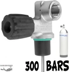 Robinet 1 Sortie 300 Bars Air M25x200