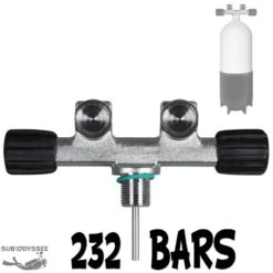 Robinet 2 Sorties Fixes En H G5/8 (DIN) 232B - M25 X 200