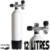 Bloc 12 Litres Long 2 Sorties Acier - Eurocylinder