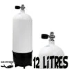 Bloc 12 Litres Court 1 Sortie Acier - Eurocylinder