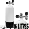 Bloc 16 Litres 2 Sorties Acier - Eurocylinder