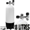 Bloc 18 Litres 2 Sorties Acier - Eurocylinder