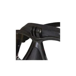 GP1 Masque Silicone Noir Avec Support Gopro - Beuchat -Bagages - Autres Sacs Magasin gp1 masque silicone noir avec support gopro beuchat 2