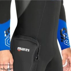 ICESKIN 7mm Combinaison Semi Etanche Homme - Mares -Bagages - Autres Sacs Magasin iceskin 7mm combinaison semi etanche homme mares 3