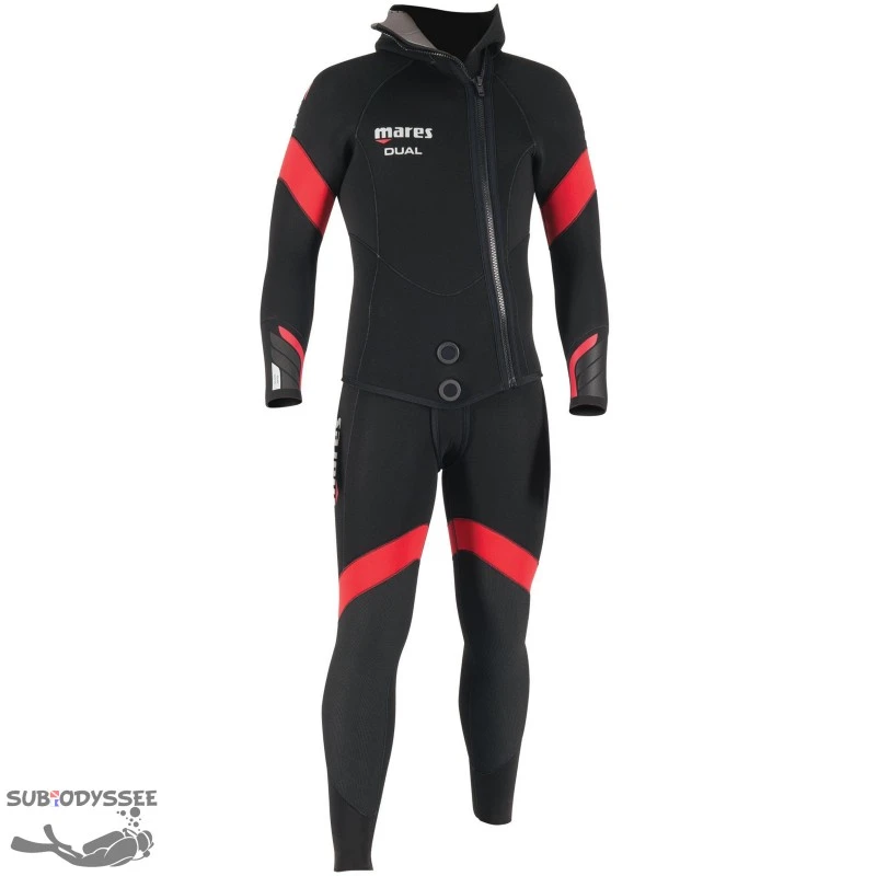 DUAL 5-4-3mm Combinaison Homme - Mares 2 DUAL 5-4-3mm Combinaison Homme - Mares – Image 2