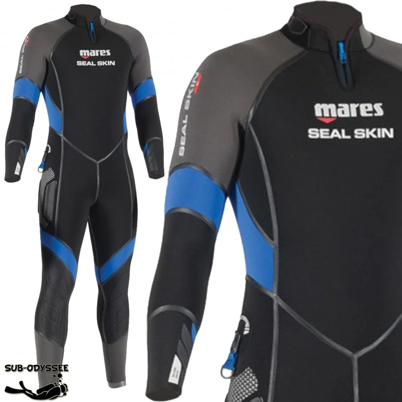 SEAL SKIN 6mm Monopièce Homme - Mares 1 SEAL SKIN 6mm Monopièce Homme - Mares