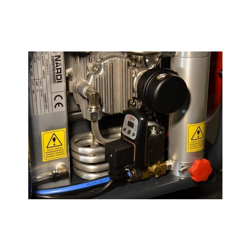 Compresseur ATLANTIC 6 M3 Essence SUBARU 6cv Avec Purge & Arret Automatique - NARDI 2 Compresseur ATLANTIC 6 M3 Essence SUBARU 6cv Avec Purge & Arret Automatique - NARDI – Image 2