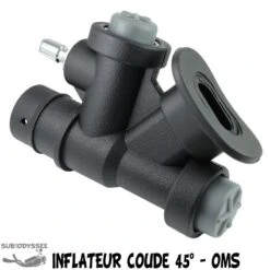 Inflateur Coudé 45° - OMS