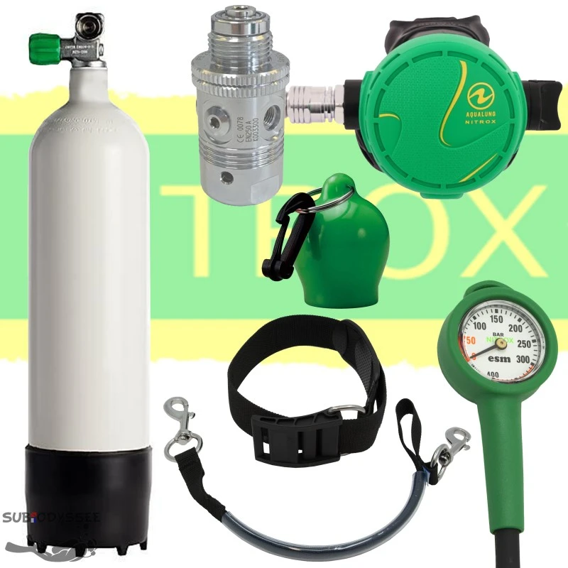 Pack Bloc/Bouteille ROTH Acier 06L + Détendeur CALYPSO NITROX Aqualung 1 Pack Bloc/Bouteille ROTH Acier 06L + Détendeur CALYPSO NITROX Aqualung