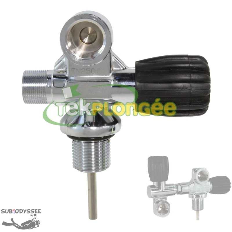 Robinet 1 Sortie Modulaire Corps DROIT 300 Bars Air M25x200 1 Robinet 1 Sortie Modulaire Corps DROIT 300 Bars Air M25x200