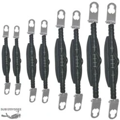 Sangle Palme à Ressort Inox Avec Boucle Inox