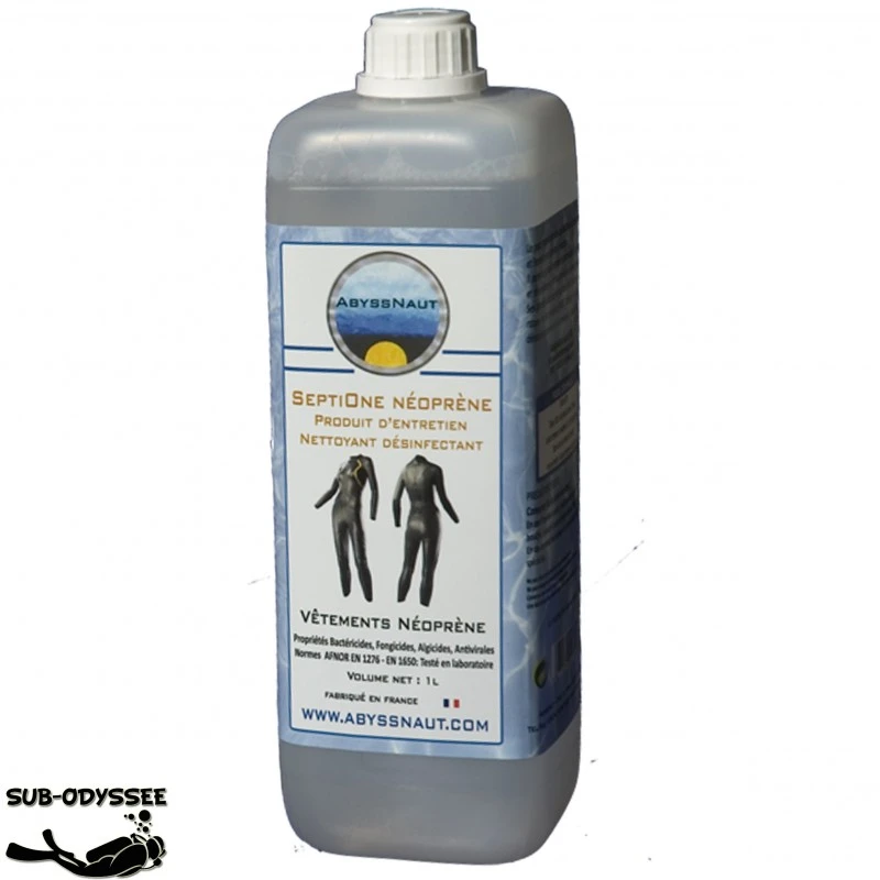 SEPTIONE Désinfectant NEOPRENE 1 Litre (2%) - Abyssnaut 1 SEPTIONE Désinfectant NEOPRENE 1 Litre (2%) - Abyssnaut