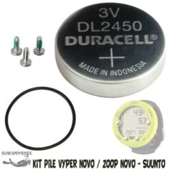 Kit Pile ZOOP NOVO / VYPER NOVO - Suunto