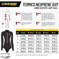 TERMICO Manches Longues Maillot Bain Femme Néoprène 2mm - Cressi 13 TERMICO Manches Longues Maillot Bain Femme Néoprène 2mm - Cressi -Bagages - Autres Sacs Magasin termico manches longues maillot bain femme neoprene 2mm cressi 6