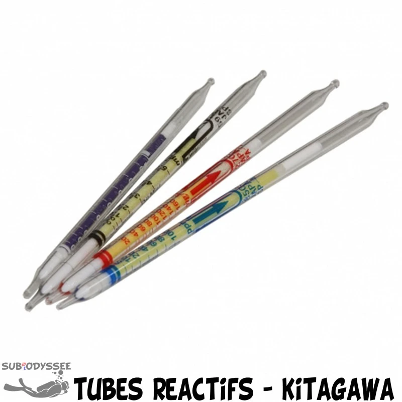 Tubes Réactif De Rechange Pour Analyse D'air (Lot X10 Tubes Huile) - Kitagawa 1 Tubes Réactif De Rechange Pour Analyse D'air (Lot X10 Tubes Huile) - Kitagawa